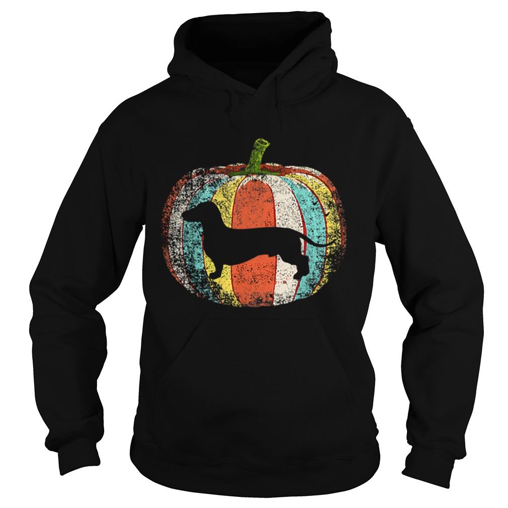 Original Vintage dachshund Pumpkin Halloween Costume dachshund Hoodie