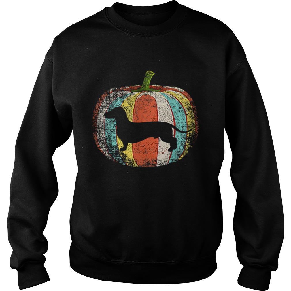 Original Vintage dachshund Pumpkin Halloween Costume dachshund Sweatshirt