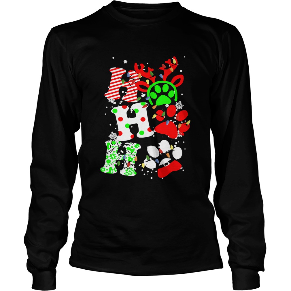 Paws Ho Ho Ho Christmas LongSleeve