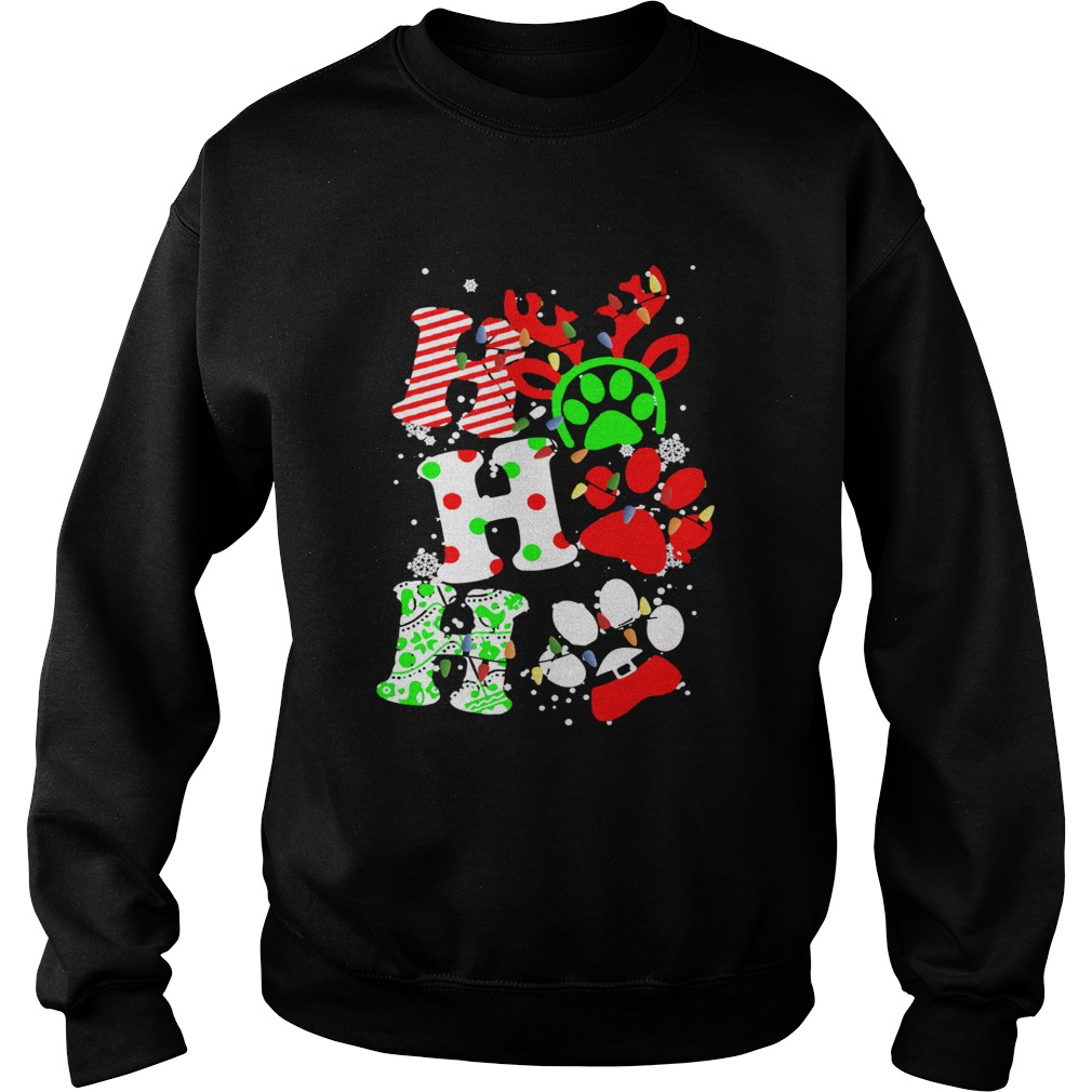 Paws Ho Ho Ho Christmas Sweatshirt