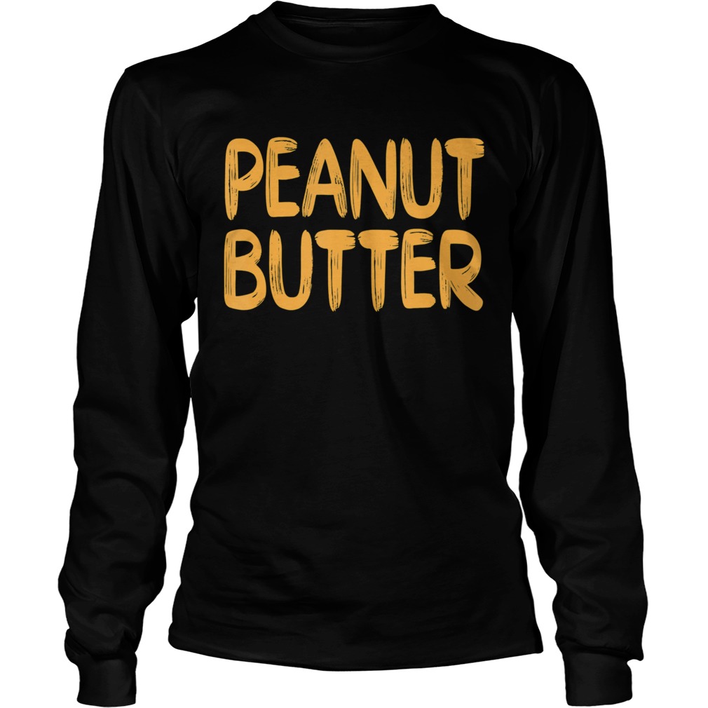 Peanut Butter Halloween Matching Costume jelly TShirt LongSleeve