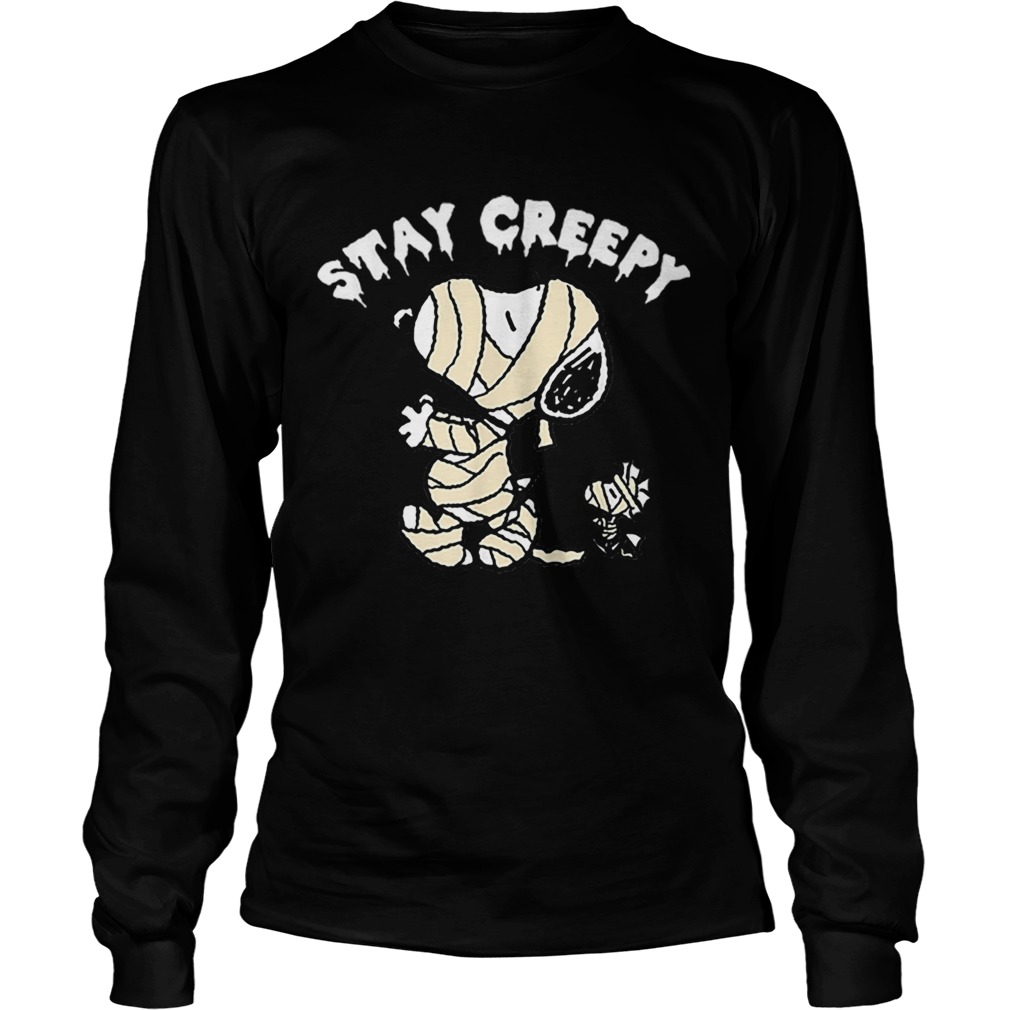 Peanuts Halloween Snoopy Stay Creepy LongSleeve