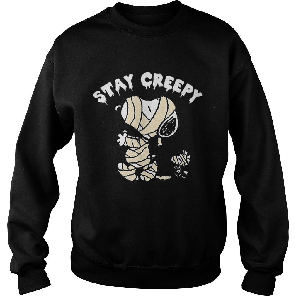 Peanuts Halloween Snoopy Stay Creepy Sweatshirt