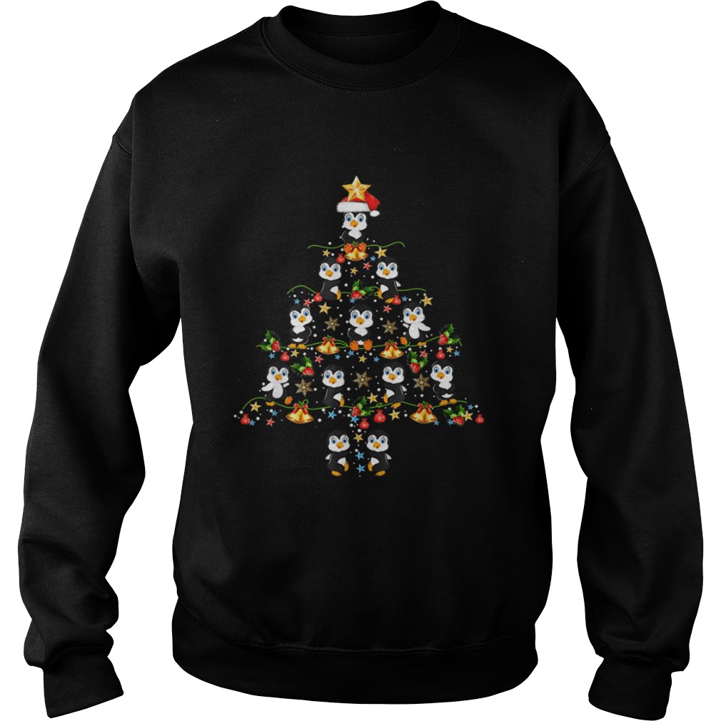 Penguin Christmas Tree Merry TShirt Sweatshirt