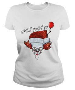 Pennywise IT Ho Ho Ho Santa Claus  Classic Ladies