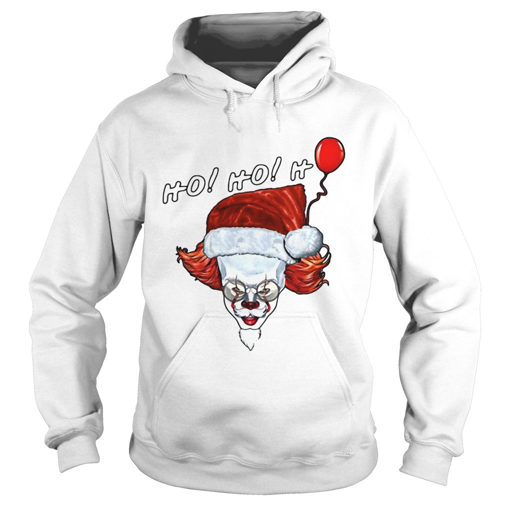 Pennywise IT Ho Ho Ho Santa Claus Hoodie