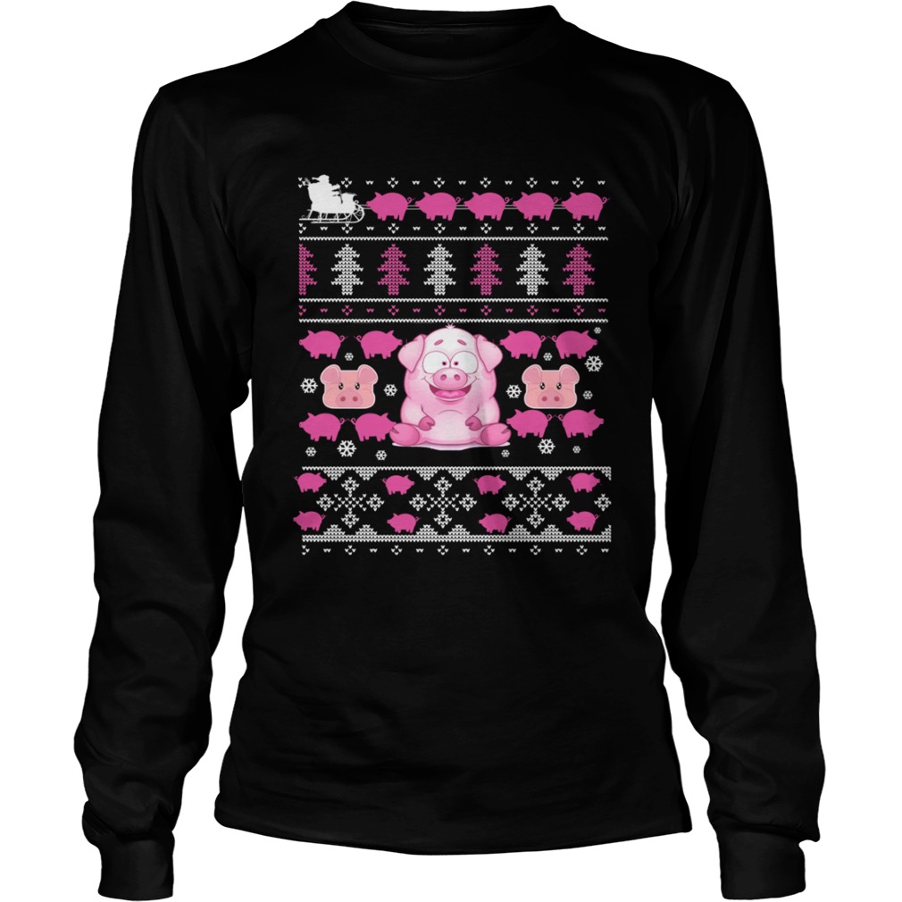 Pig Ugly Christmas Style Shirt LongSleeve