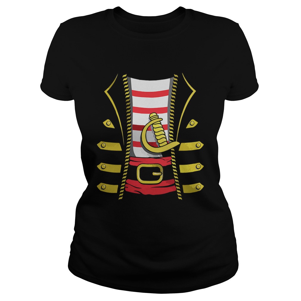 Pirate Halloween Costume TShirt Classic Ladies