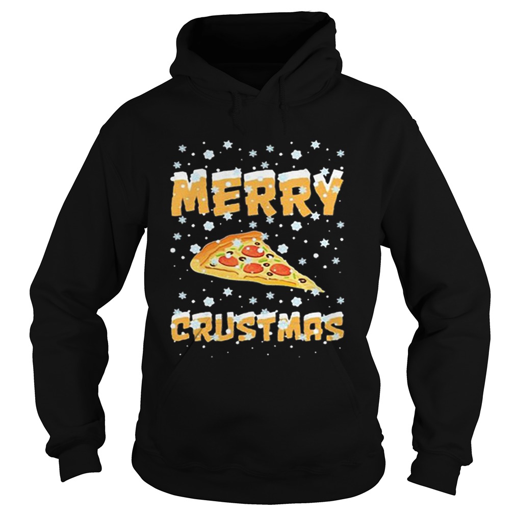 Pizza Merry Crustmas Christmas Hoodie