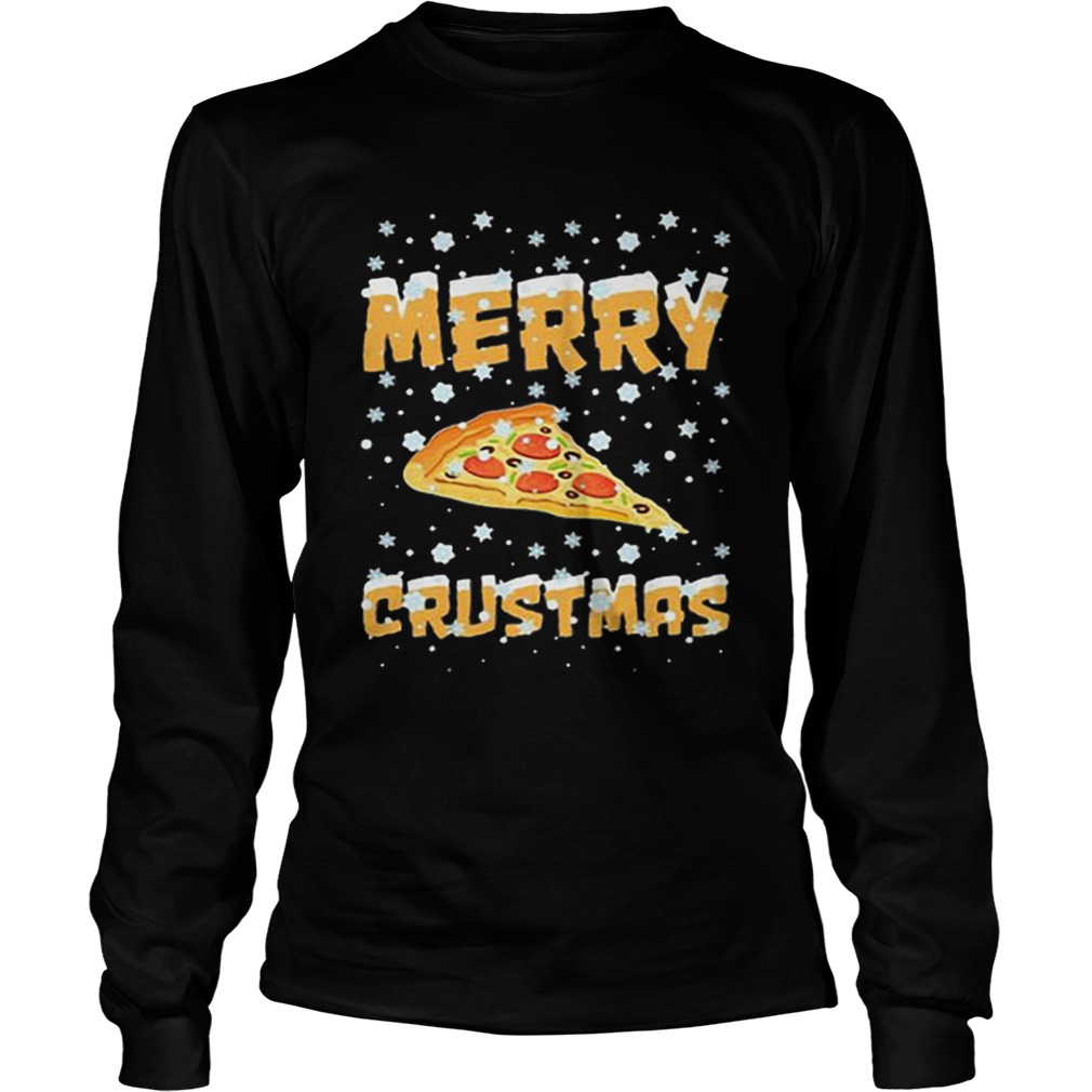 Pizza Merry Crustmas Christmas LongSleeve