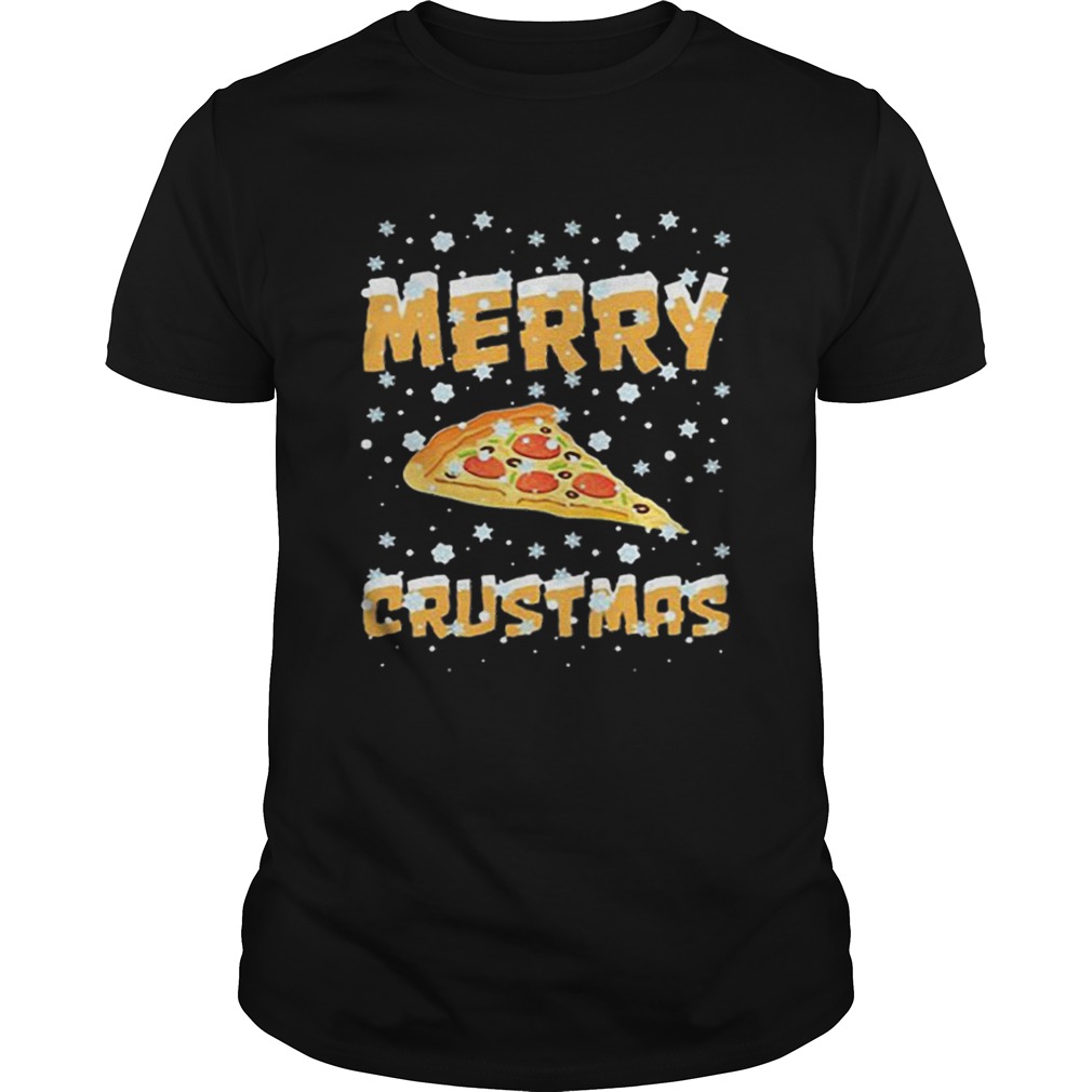 Pizza Merry Crustmas Christmas shirt