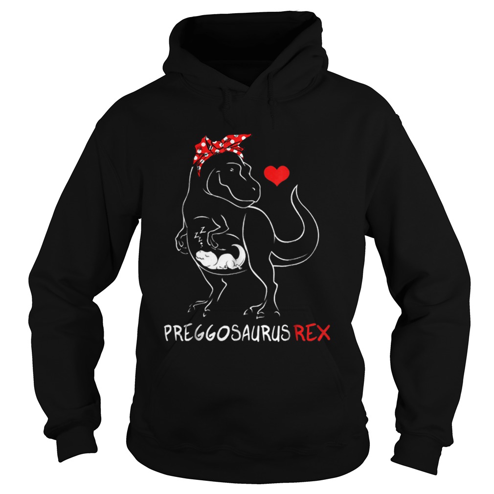 Preggosaurus Funny Dinosaur Pregnancy Halloween Hoodie