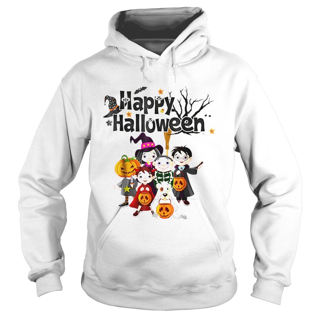 Premium Halloween KidsHappy Halloween Pumpkin Hoodie