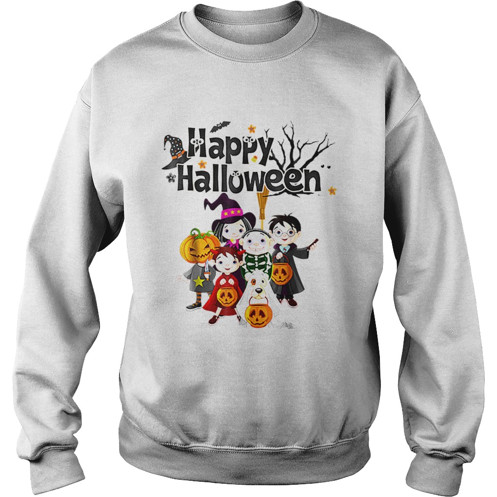 Premium Halloween KidsHappy Halloween Pumpkin Sweatshirt