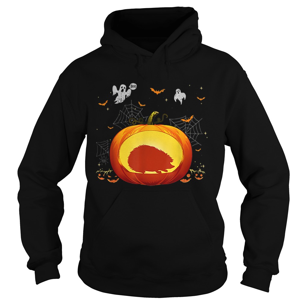 Premium Hedgehog Halloween Pumpkin Costume Cute Outfit Gift Hoodie