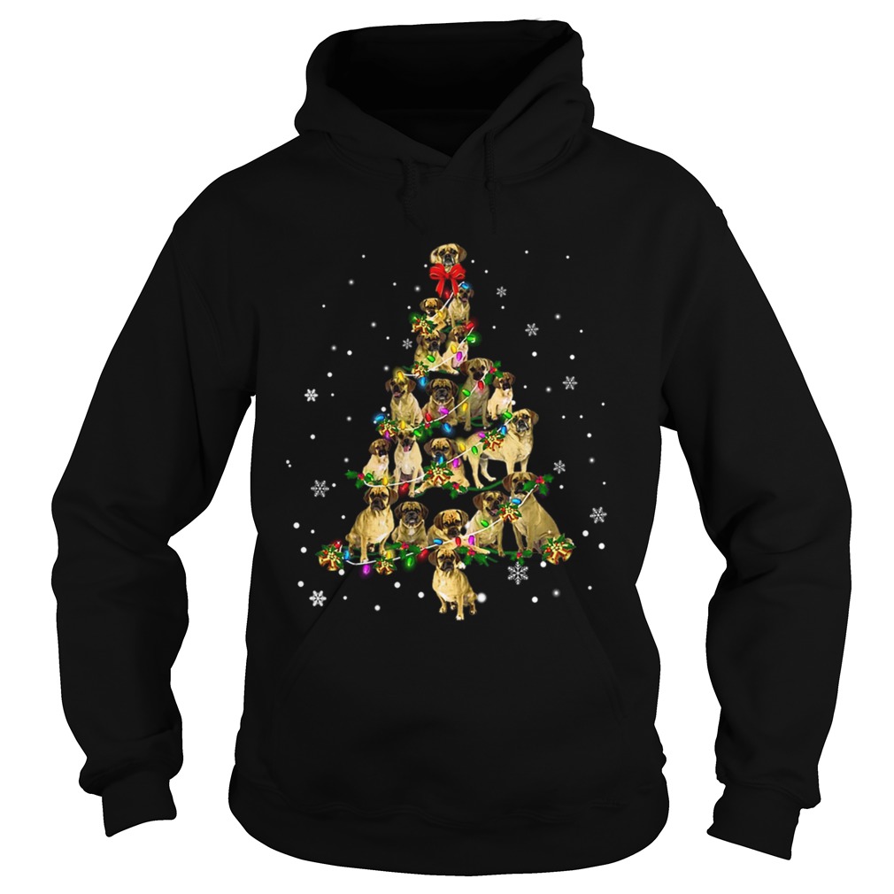 Puggle Christmas Tree TShirt Hoodie