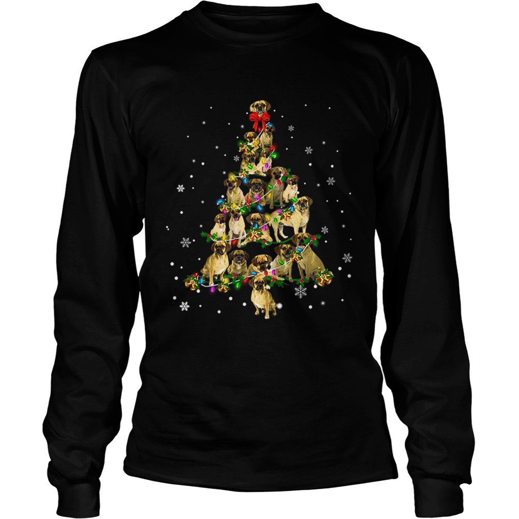 Puggle Christmas Tree TShirt LongSleeve