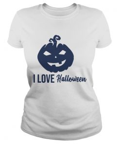 Pumpkin I love Halloween  Classic Ladies