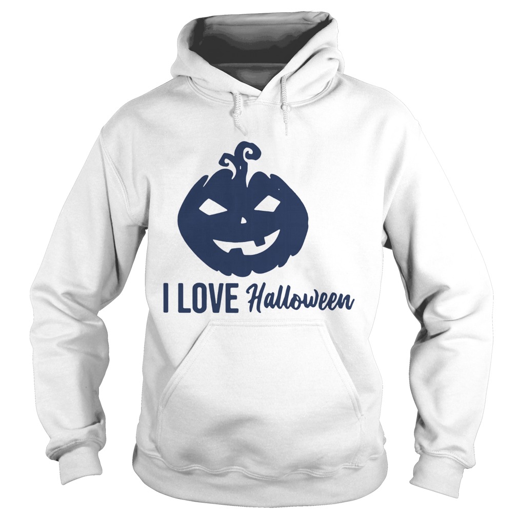 Pumpkin I love Halloween Hoodie