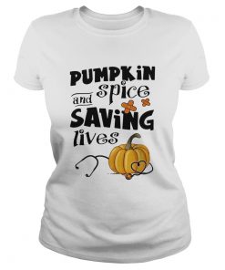 Pumpkin spice and saving lives Halloween  Classic Ladies