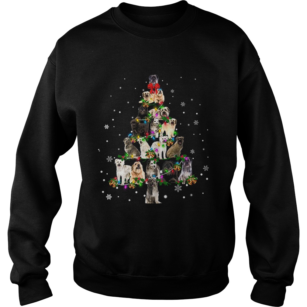 Pyrenean Shepherd Christmas Tree TShirt Sweatshirt