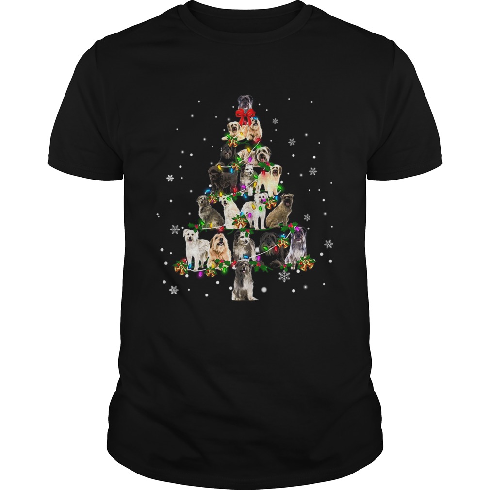 Pyrenean Shepherd Christmas Tree TShirt