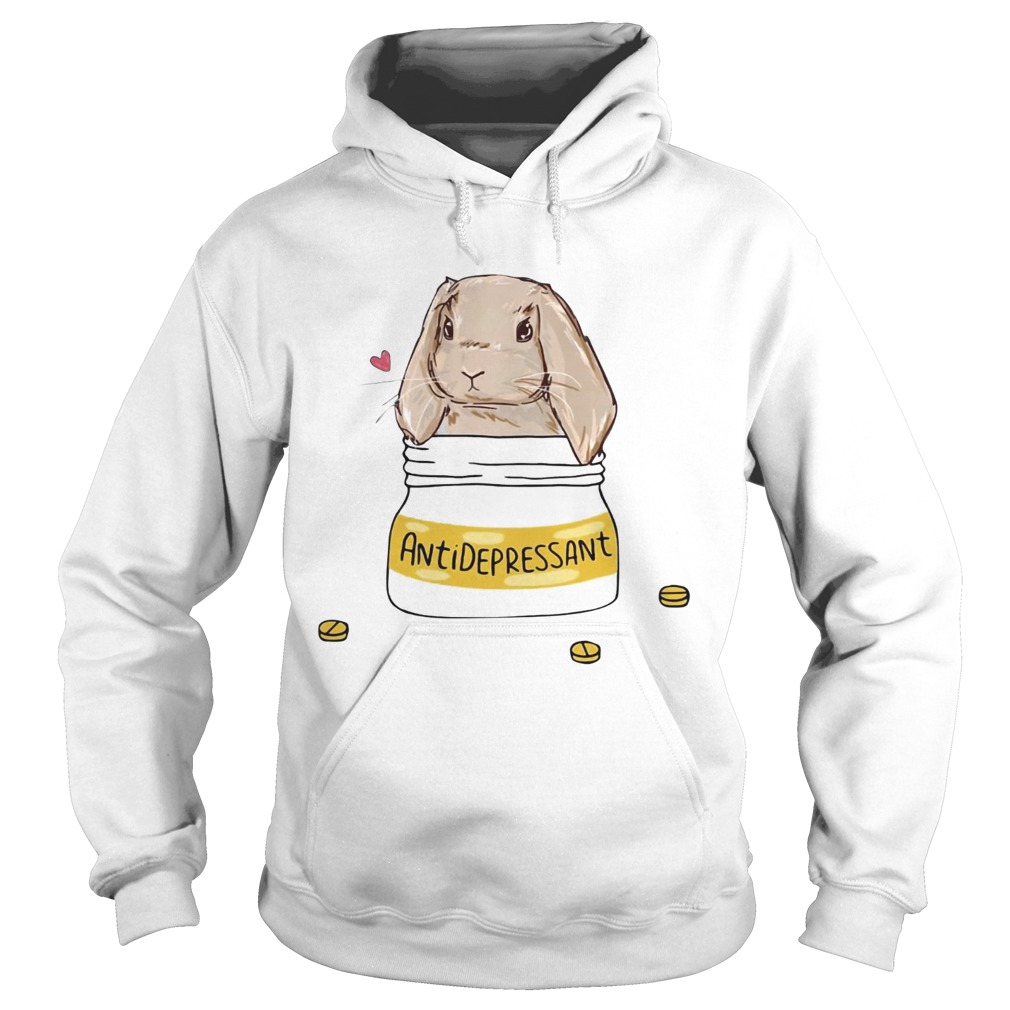 Rabbit antidepressant Hoodie