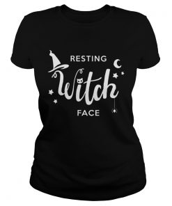 Resting Witch Face Halloween Lover  Classic Ladies