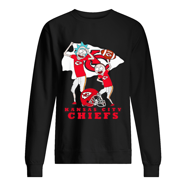 Rick and Morty Kansas City Chiefs Unisex Sweatshirt