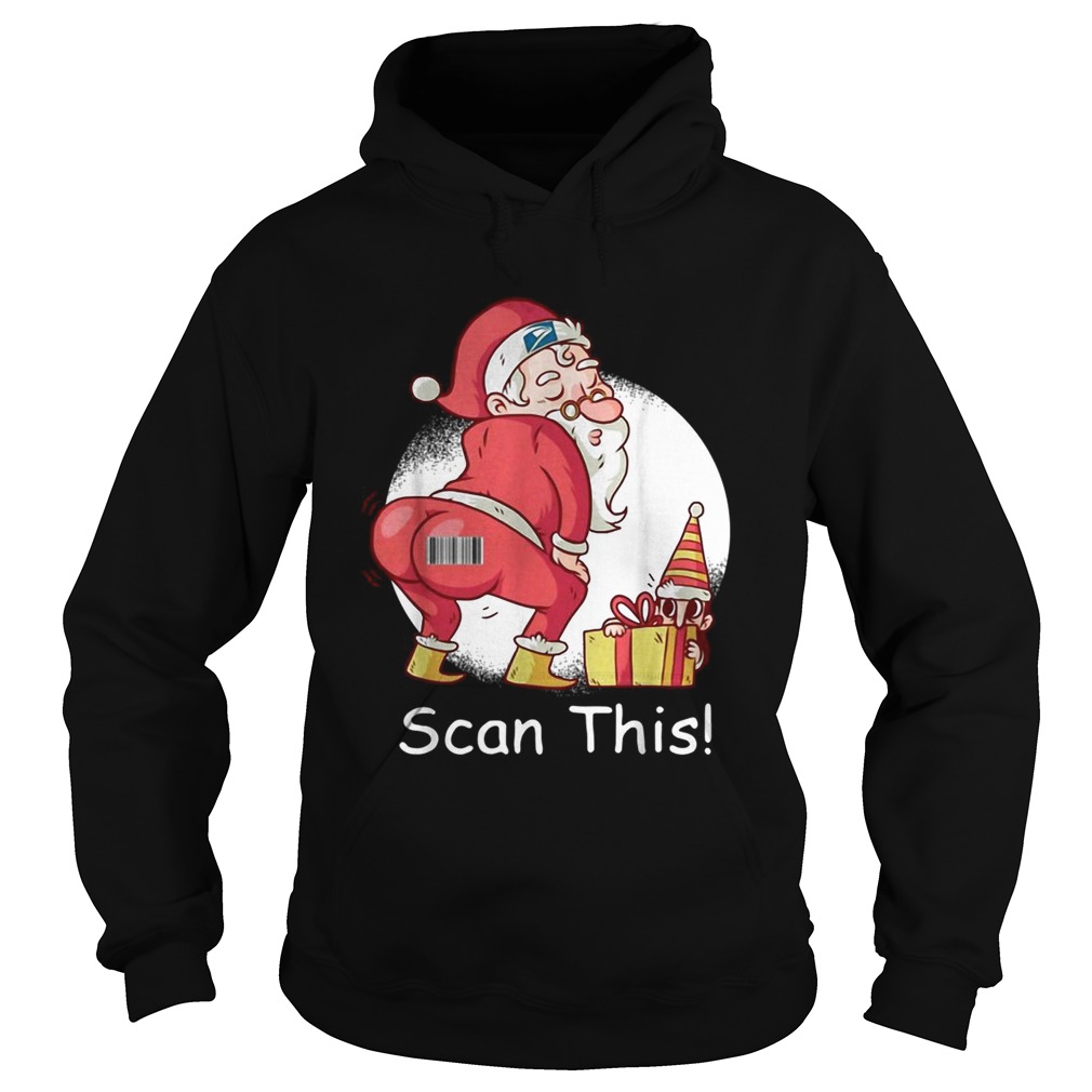 Santa Claus scan this Hoodie