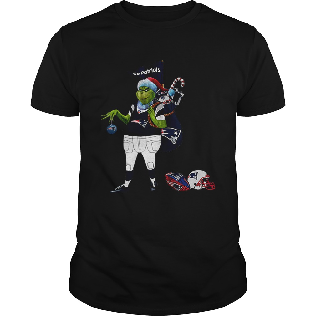 Santa Grinch New England Patriot Go Patriots shirt