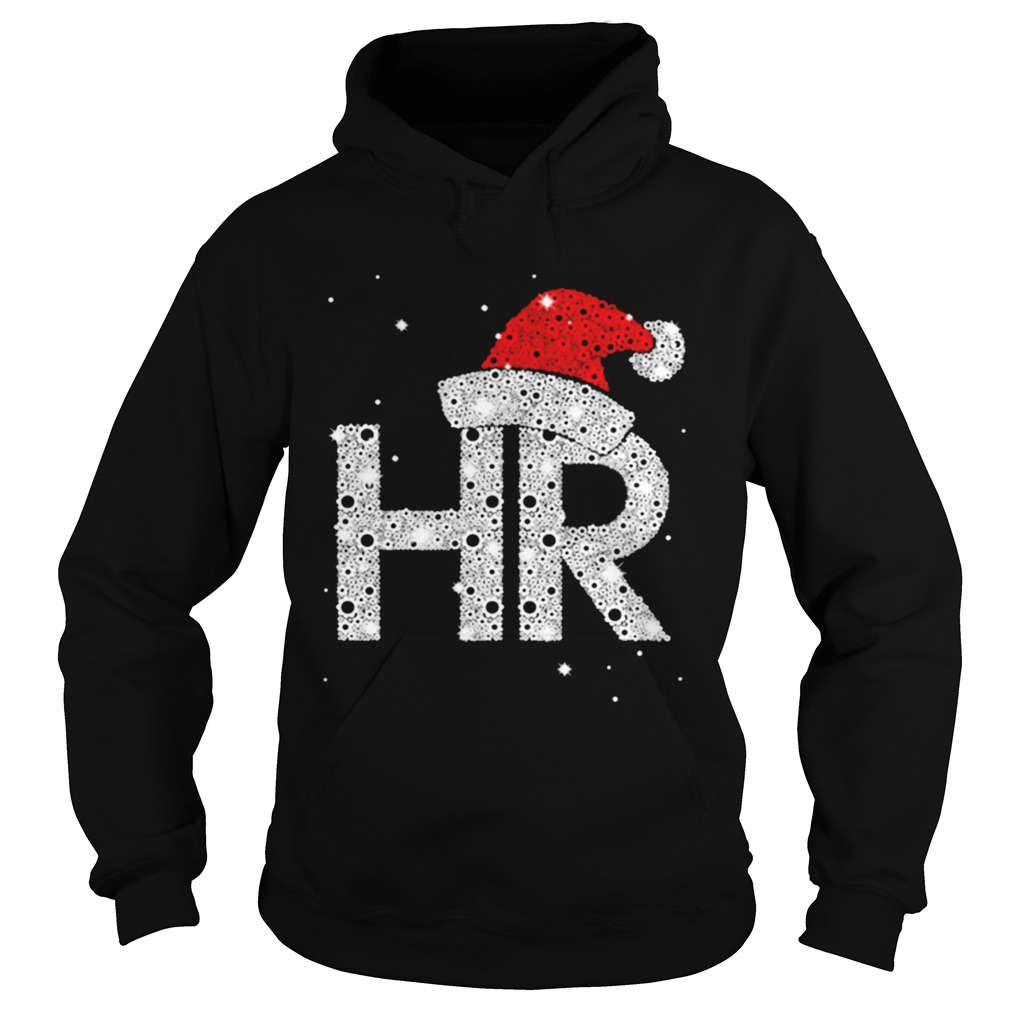 Santa HR Human Resources Diamond Christmas Hoodie