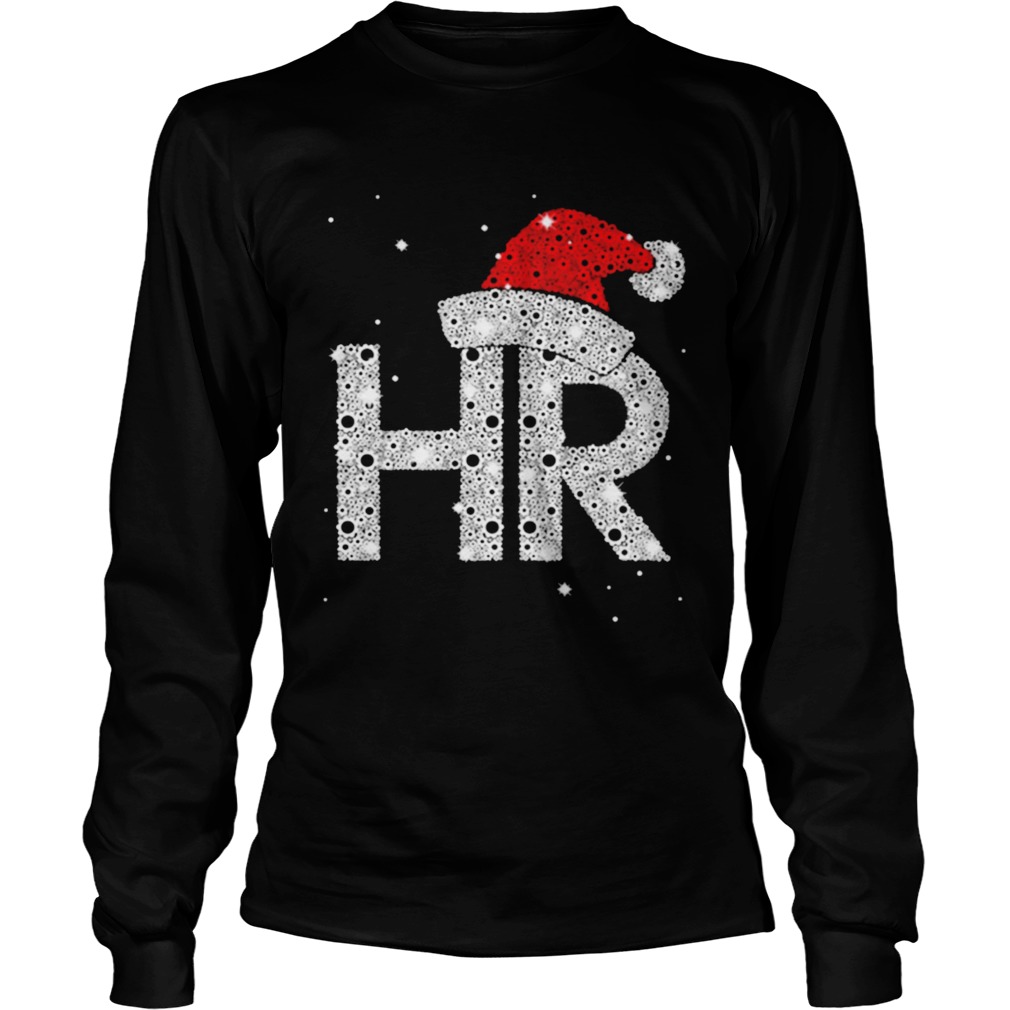 Santa HR Human Resources Diamond Christmas LongSleeve