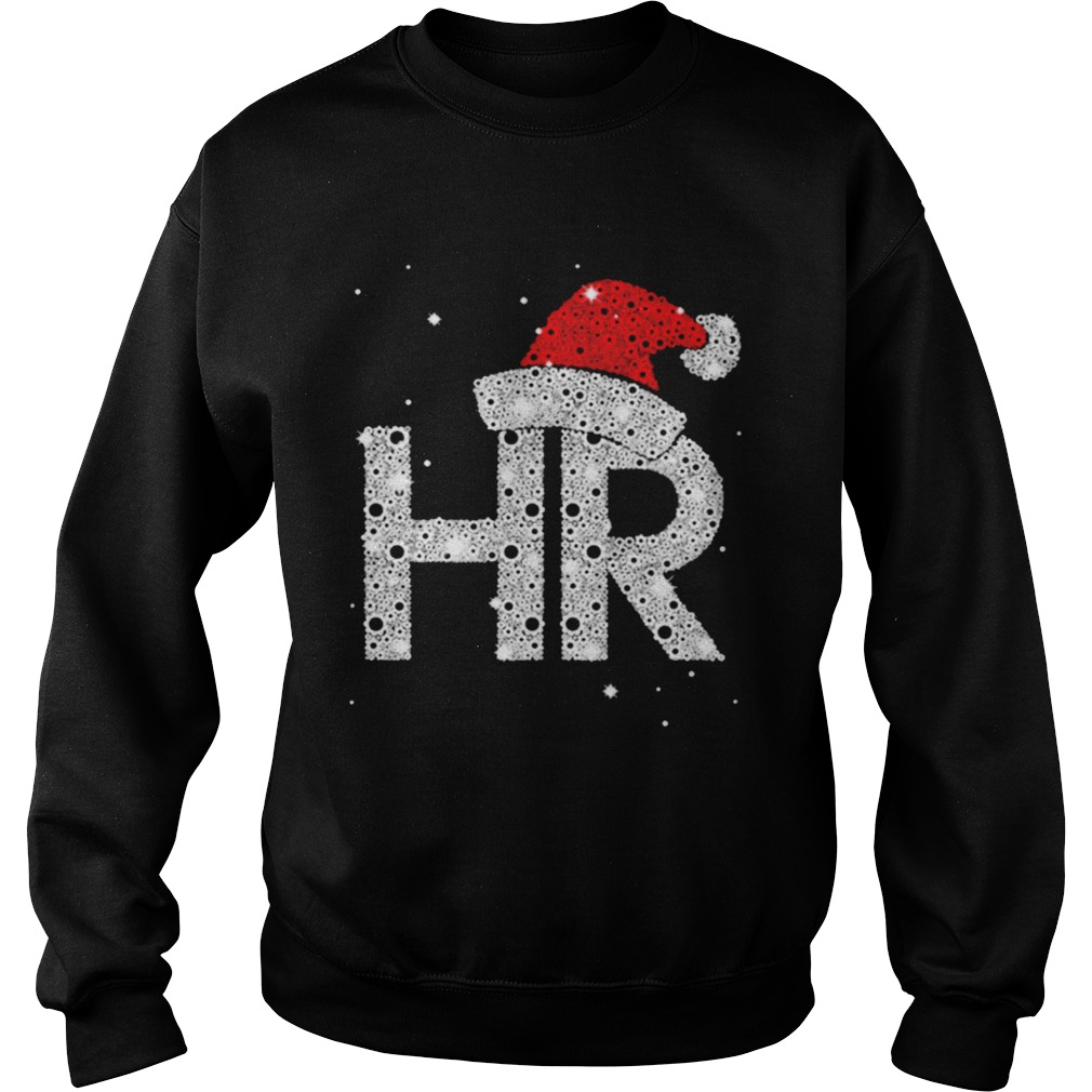 Santa HR Human Resources Diamond Christmas Sweatshirt