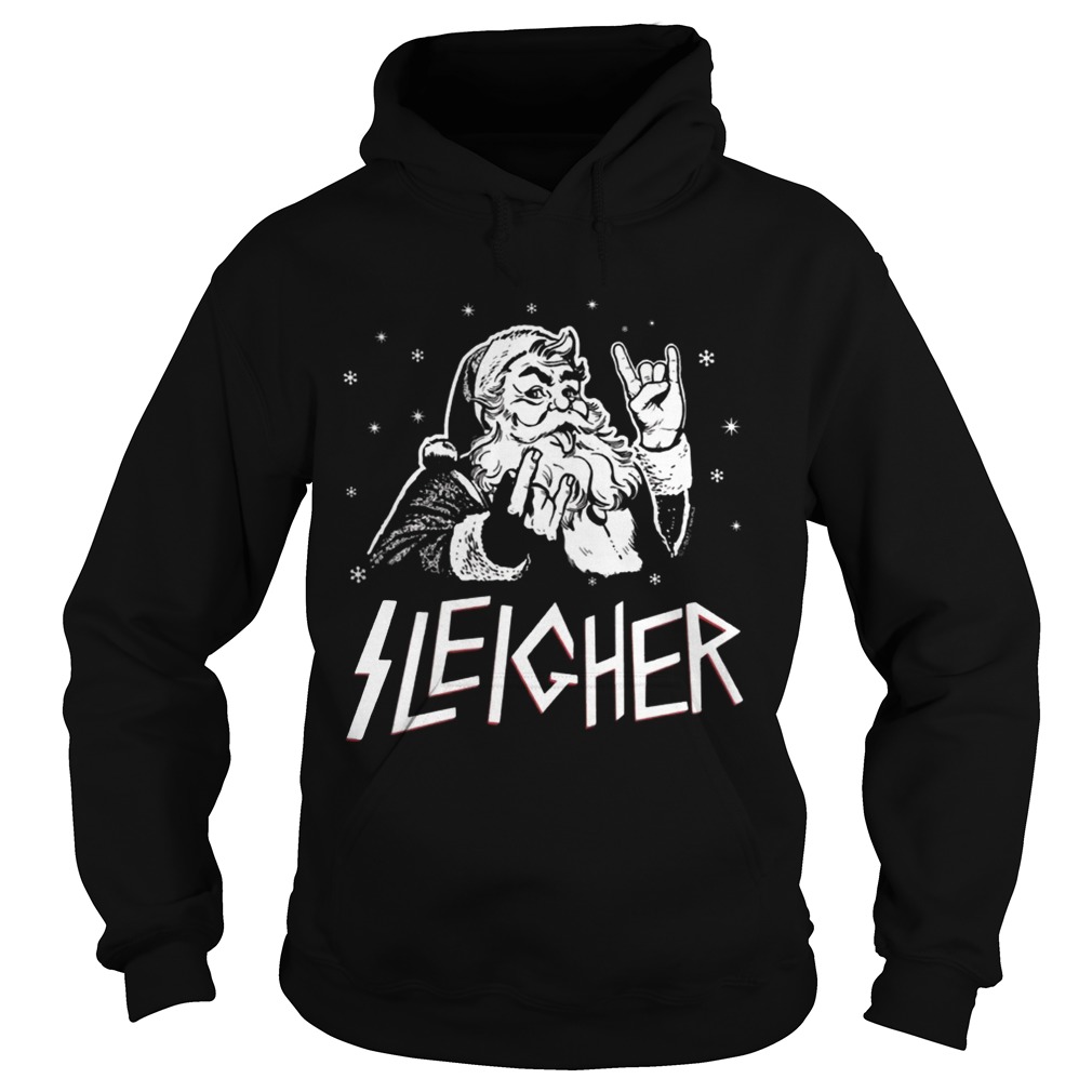 Santa Sleigher Christmas Hoodie