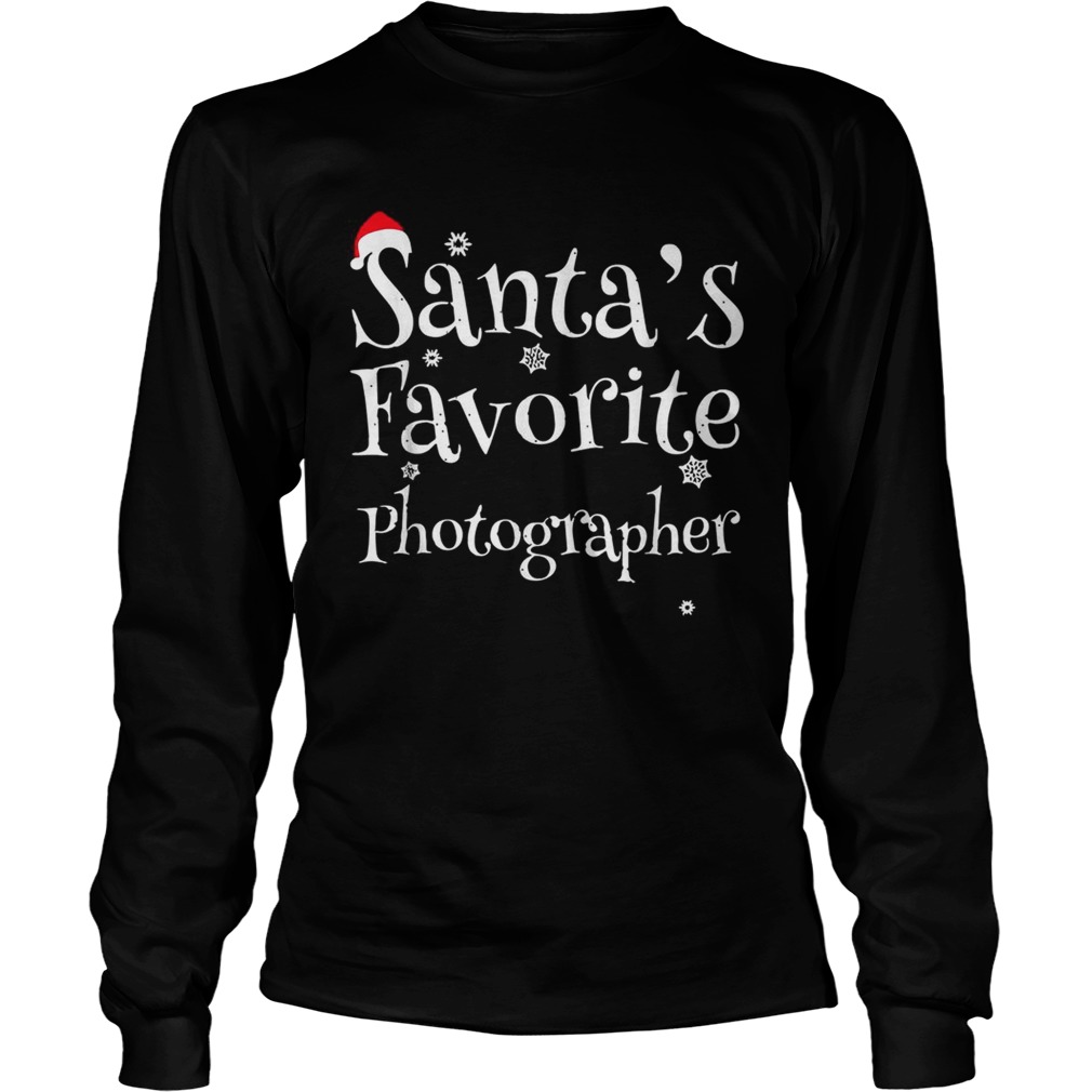 Santas favorite Photographer Christmas LongSleeve