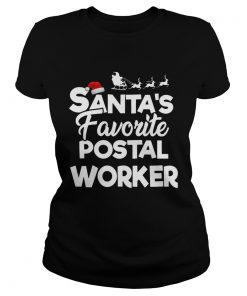 Santas favorite Postal Worker  Classic Ladies