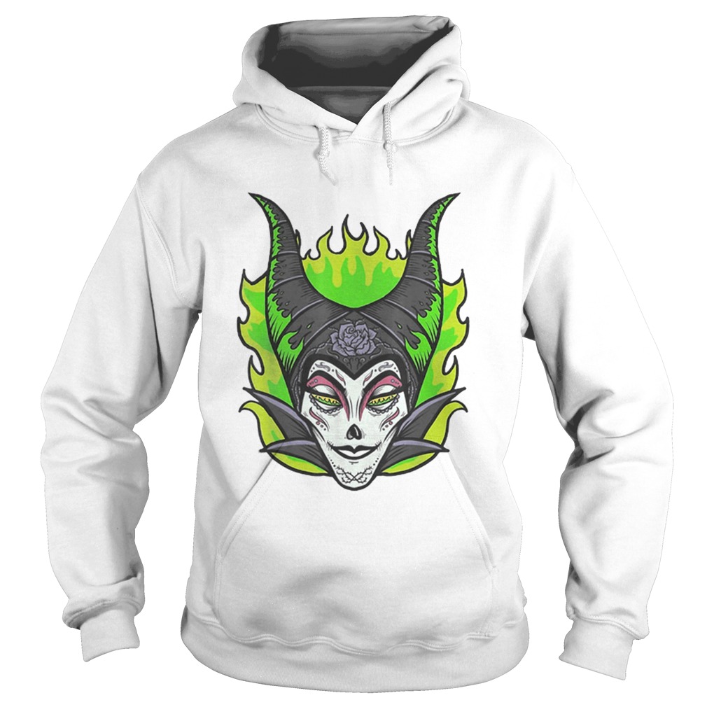 Sleeping Beauty Maleficent Sugar Skull Halloween Hoodie