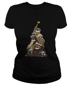 Sloth Christmas tree  Classic Ladies