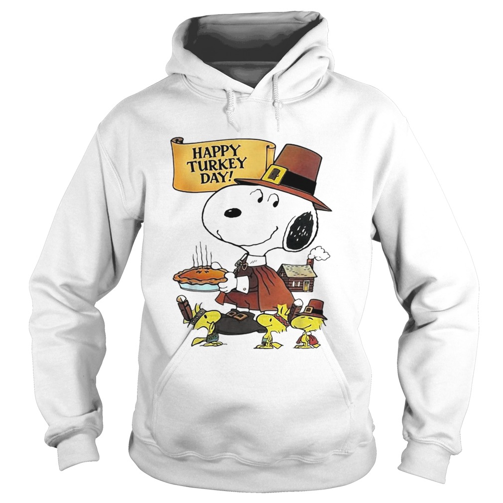 Snoopy happy Turkey day Hoodie