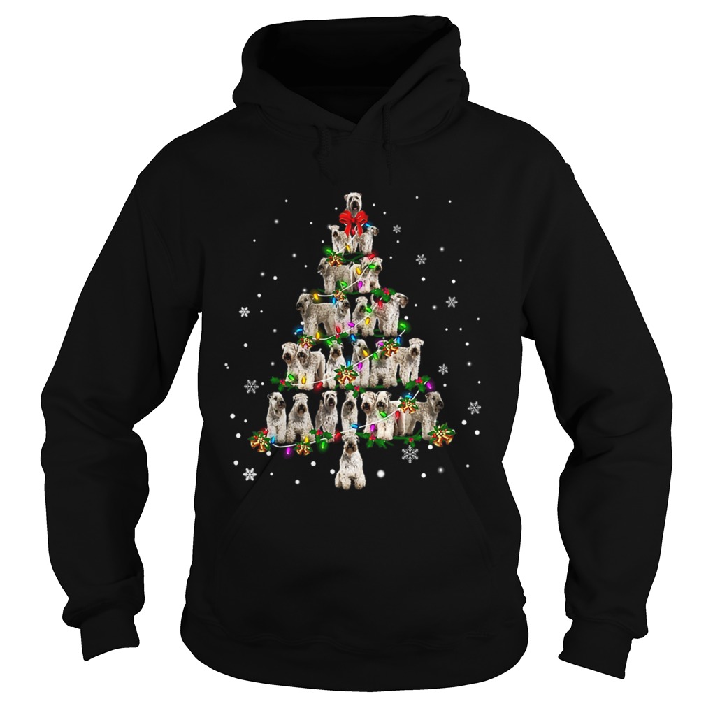 Soft Coated Wheaten Terrier Christmas Tree TShirt Hoodie