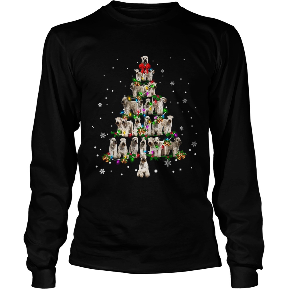 Soft Coated Wheaten Terrier Christmas Tree TShirt LongSleeve