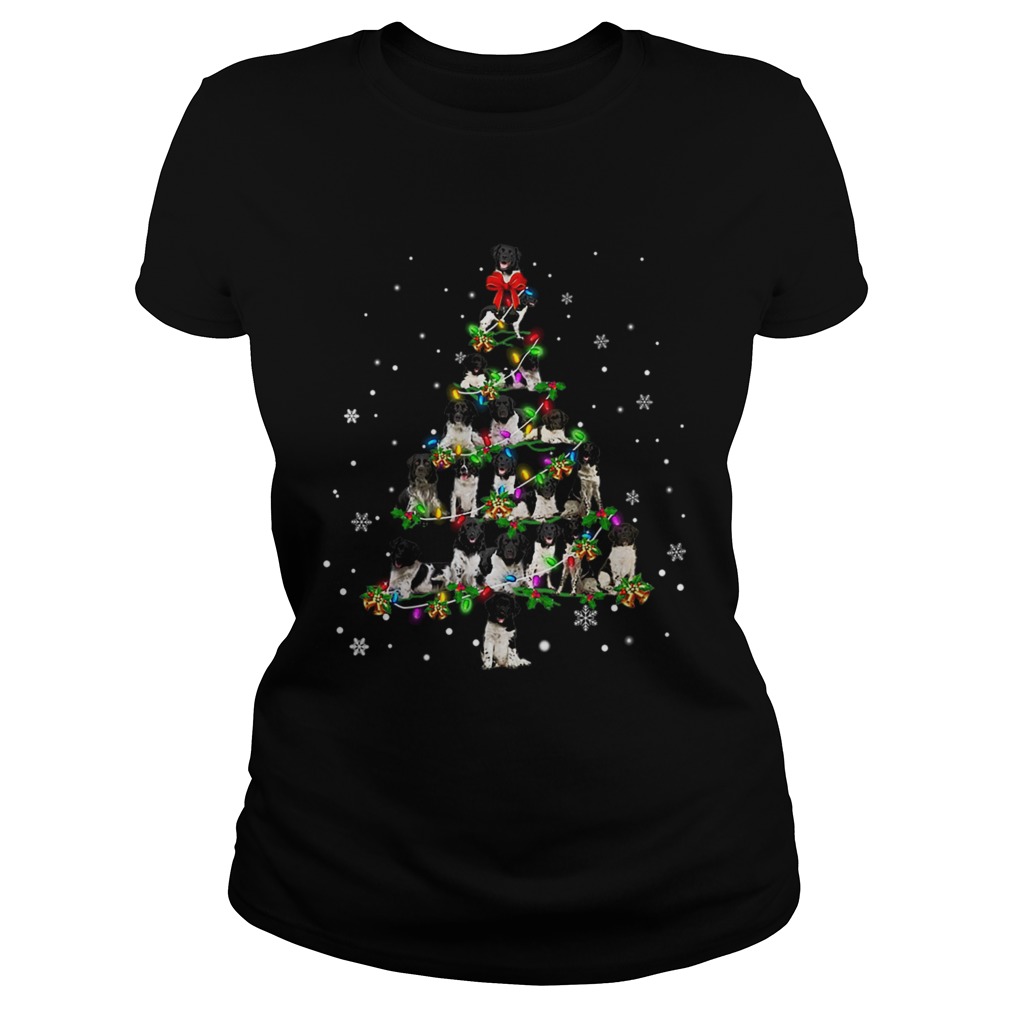 Stabyhoun Christmas Tree TShirt Classic Ladies