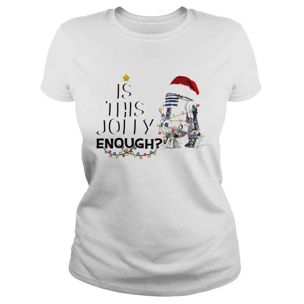 Star Wars R2D2 Santa is this enough Classic Ladies