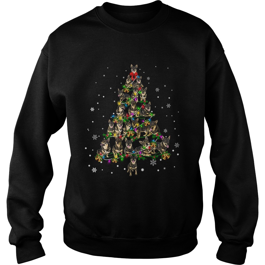 Swedish Vallhund Christmas Tree TShirt Sweatshirt