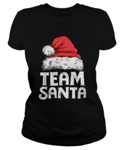 Team Santa Christmas Family Matching Pajamas TShirt Classic Ladies