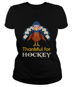 Thankful for Hockey Turkey  Classic Ladies