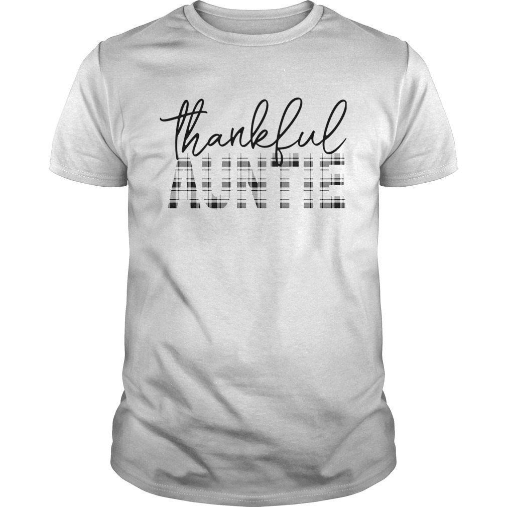 Thanksgiving Thankful Auntie Funny Mimi Gift TShirt