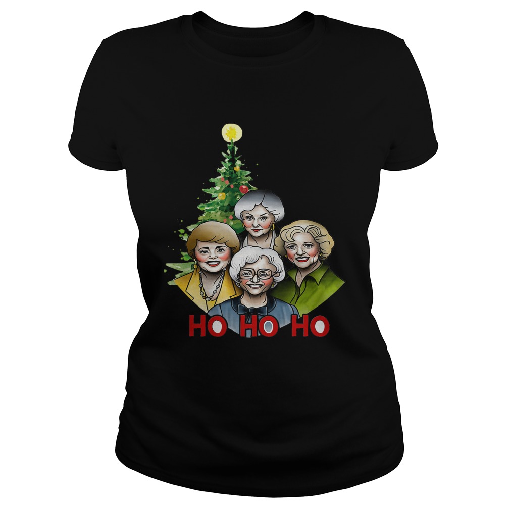 The Golden Girl Ho Ho Ho Christmas Tree Classic Ladies