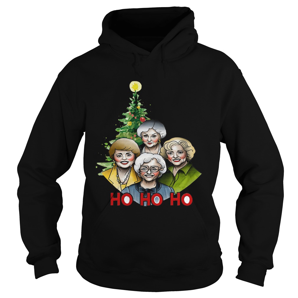 The Golden Girl Ho Ho Ho Christmas Tree Hoodie